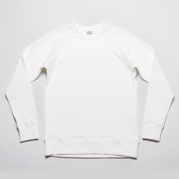 Crew Sweatshirt in White