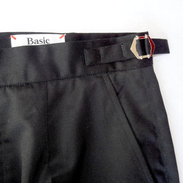 High Waist Trouser in Black