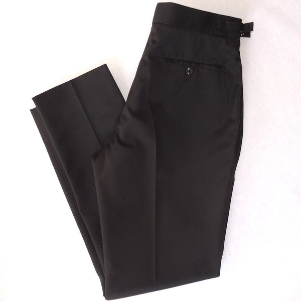 High Waist Trouser in Black