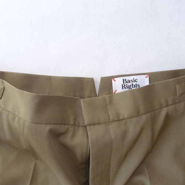 High Waist Trouser in Tan